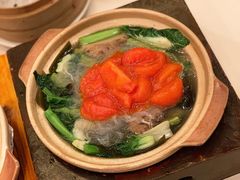 鲜茄珍菌青蔬煲-利苑酒家(华熙国际店)