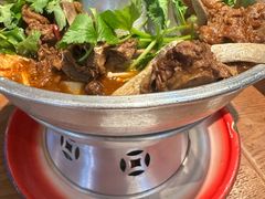 羊蝎子火锅-华府九号海鲜烧烤大排档(龙域店)