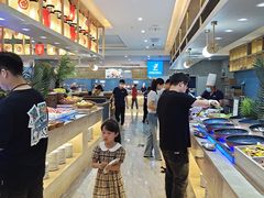 自助取餐区-锤头鲨毛肚海鲜烤肉自助餐厅(国购广场店)