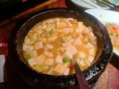 石锅鸡汤豆腐-绿茶餐厅(蓝色港湾店)