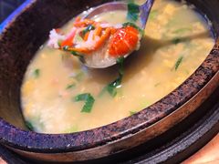 石锅龙虾泡饭-钳小柒·小龙虾蓝龙王烧烤夜宵(长寿路店)