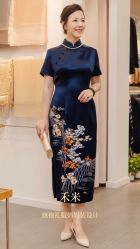 -禾米旗袍妈妈装礼服定制(嘉业国贸店)