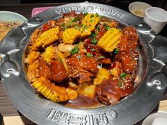 猪手煲-胖哥俩肉蟹煲(石家庄长安万达店)
