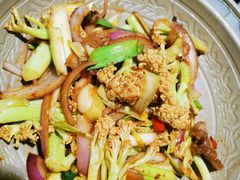 有机花菜-雲蜀龙阁·金牌水煮鱼(方庄店)