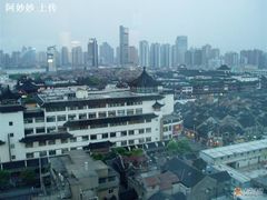 窗外景色1-上海外滩豫园万丽酒店