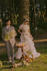 -红番婚纱礼服