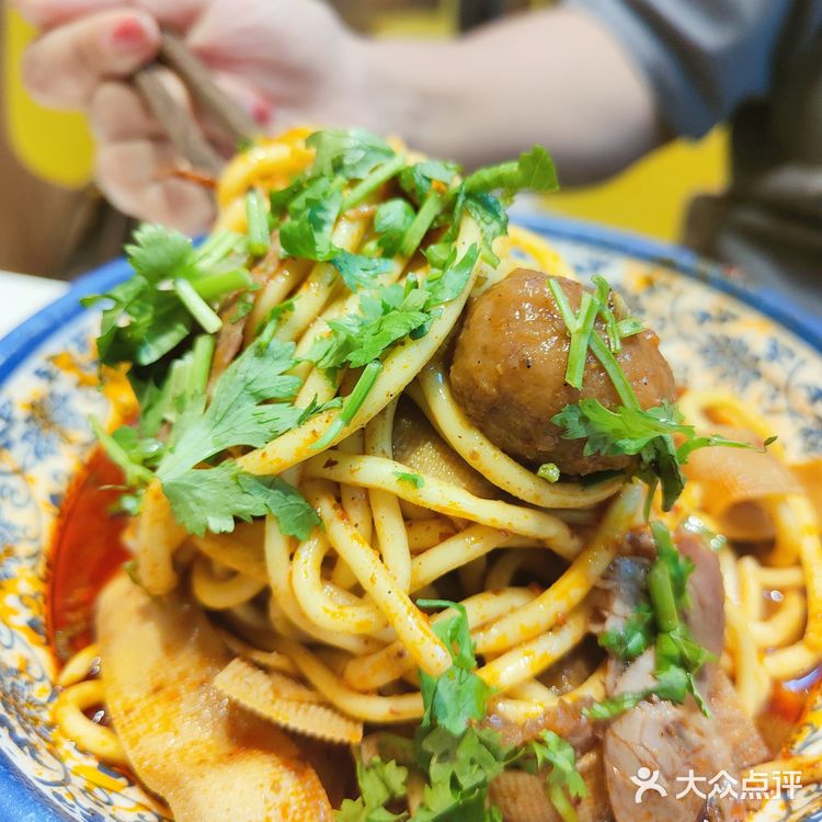 钟楼附近好吃的牛肉丸子面!
