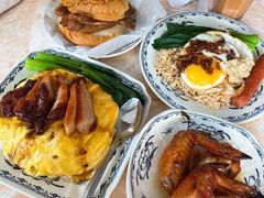 碳火叉烧滑蛋饭-渔记茶餐厅(渔村店)