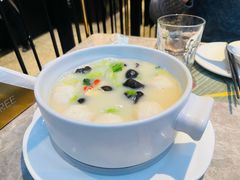 无油鱼汤腐竹煮时蔬-大树餐厅(红旗街万达店)