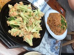虾酱有机花菜-以前的小酒馆(中山广场店)