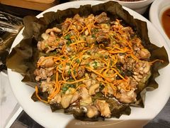 荷叶虫草花蒸清远鸡-泰河谷·豆捞