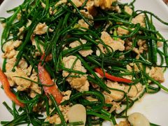 沙葱炒土鸡蛋-亚克西姆新疆菜(库车店)