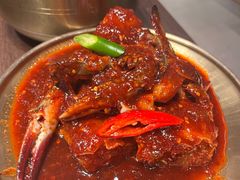 -草家酱蟹炭火烤肉店(珲春南路二店)
