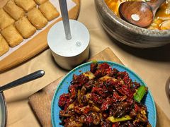 宫爆板筋-山石榴·贵州菜(丰盛里店)