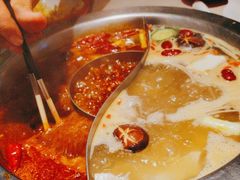 鸳鸯锅-豆花姐烂豆花火锅(水屯北路恒大滨河店)