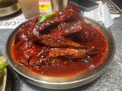-草家酱蟹炭火烤肉店(珲春南路二店)