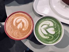 姜糖拿铁【圣诞特饮】-dotcom coffee古点咖啡(致真大厦店)