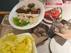 菌菇拼盘-左庭右院鲜牛肉火锅(桥北印象汇店)