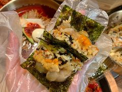 -草家酱蟹炭火烤肉店(珲春南路一店)
