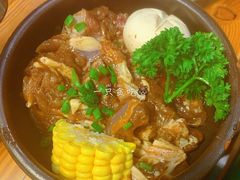 -草家酱蟹炭火烤肉店(珲春南路一店)