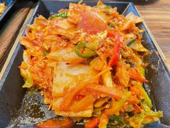 西红柿鸡蛋炒面片-阿记烧烤(英达路店)