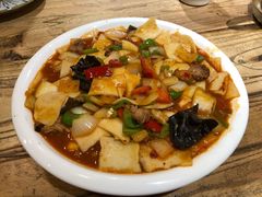 过油肉炒片-阿凡提餐厅(簋街店)