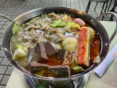 麻辣大肠鸭血锅-张妈台式锅烧(深大店)