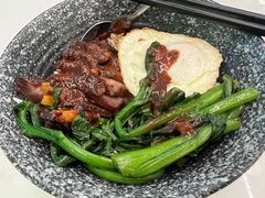灵魂咸蛋黄叉烧饭-新荔园茶餐厅(荔湾区府宿舍大院店)