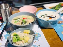 中部绿咖喱鸡肉-帕蓝·暹罗料理(曲阳店)