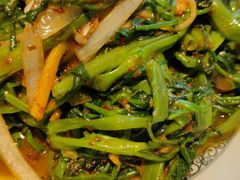 马拉盏炒通菜-大头虾越式风味餐厅(光明广场店)