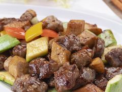 脆瓜杏鲍菇牛柳粒-沙河粉村·国家非遗传承(云台店)