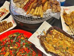-串王阿三烧烤·小龙虾·烤鱼(拱墅胜利河美食街店)
