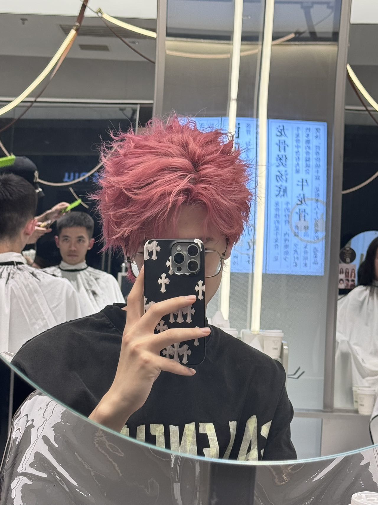 穿搭对镜拍 「杜尚发型(西溪印象城店)」#杭州宝藏发型师 夏天最显