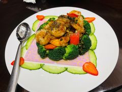 椒麻水晶虾球-泛太平洋大酒店·海天楼中餐厅·粤菜