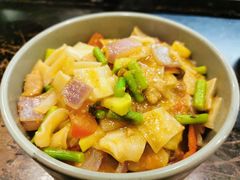 牛肉炒面片-臻老板牛肉面(光华路SOHO店)