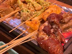 -路边摊小炉子烧烤