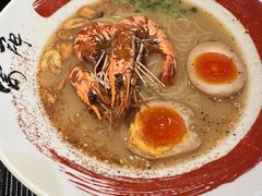 社长原汤拉面双虾双蛋-雷门拉面店(新光天地店)