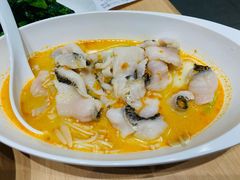 骨汤酸辣鱼片-喜家德虾仁水饺(浦东山姆店)