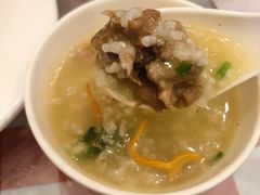 香菇鸡肉丝粥-孟记粥铺·家常菜·烧烤·粥(亚运村店)
