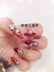 技术总监给我座的纯光疗延长 舞台艺术甲-甲壳儿美甲美睫