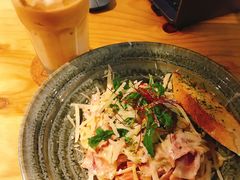 芝士烟肉忌廉汁焗意粉-Country Lane咖啡·意粉(荔园新天地店)
