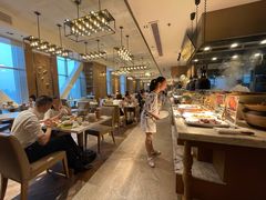 自助取餐区-都会尚膳·海鲜自助餐厅(重庆万豪酒店)