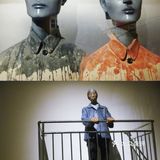 这次展不用门票，坐标原美术馆  作品雨伞的直径是1