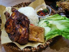 雜菜燒拌雞飯-班兰叶印尼美食