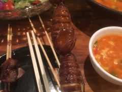 烤蚕蛹-冰城串吧(柳芳店)