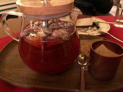 覆盆子玫瑰水果茶-良木缘咖啡西餐(蜀汉路店)