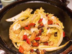 煲仔娃娃菜-绿茶餐厅(布吉万象汇店)