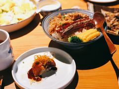 牛肉丼鳗鱼双拼定食-渔寿司·日本料理(艾尚天地店)