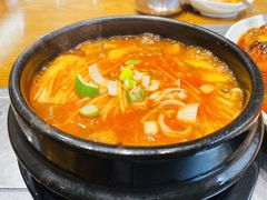 大酱汤-韩阳王石板烤肉