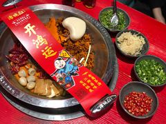 谭血鸭红锅底-谭鸭血老火锅(漳州路店)